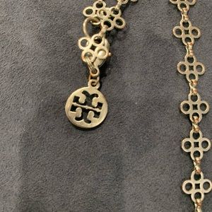 Tory Burch Clover logo necklace